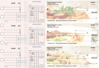 Italian Cuisine Disbursement Payroll Designer Business Checks | BU3-7CDS05-FSP