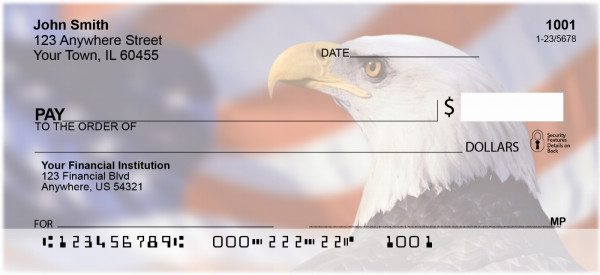 American Eagle Personal Checks | QBM-17